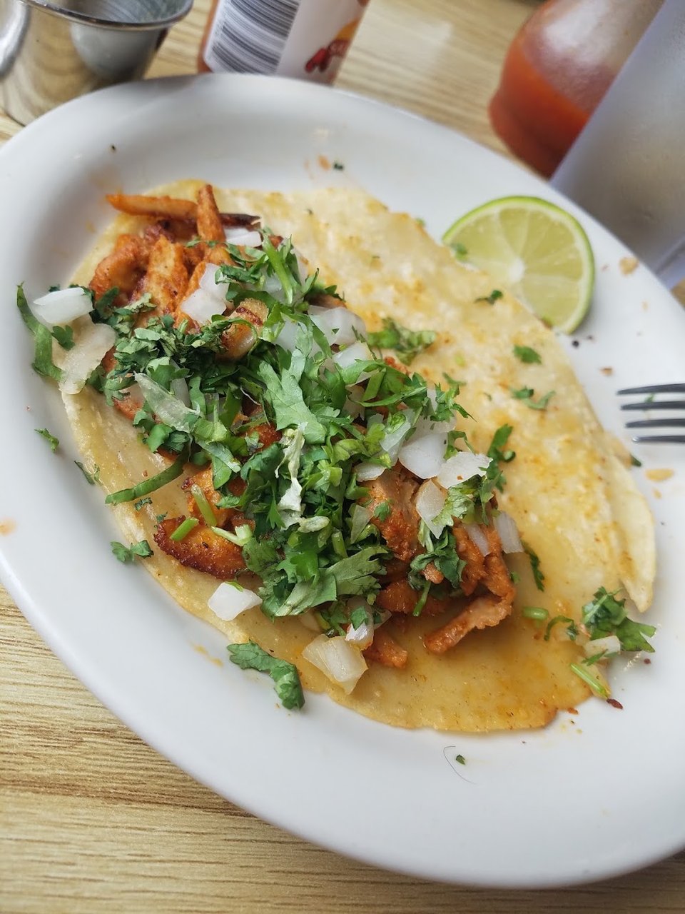 Al Pastor Homemade Tortillas