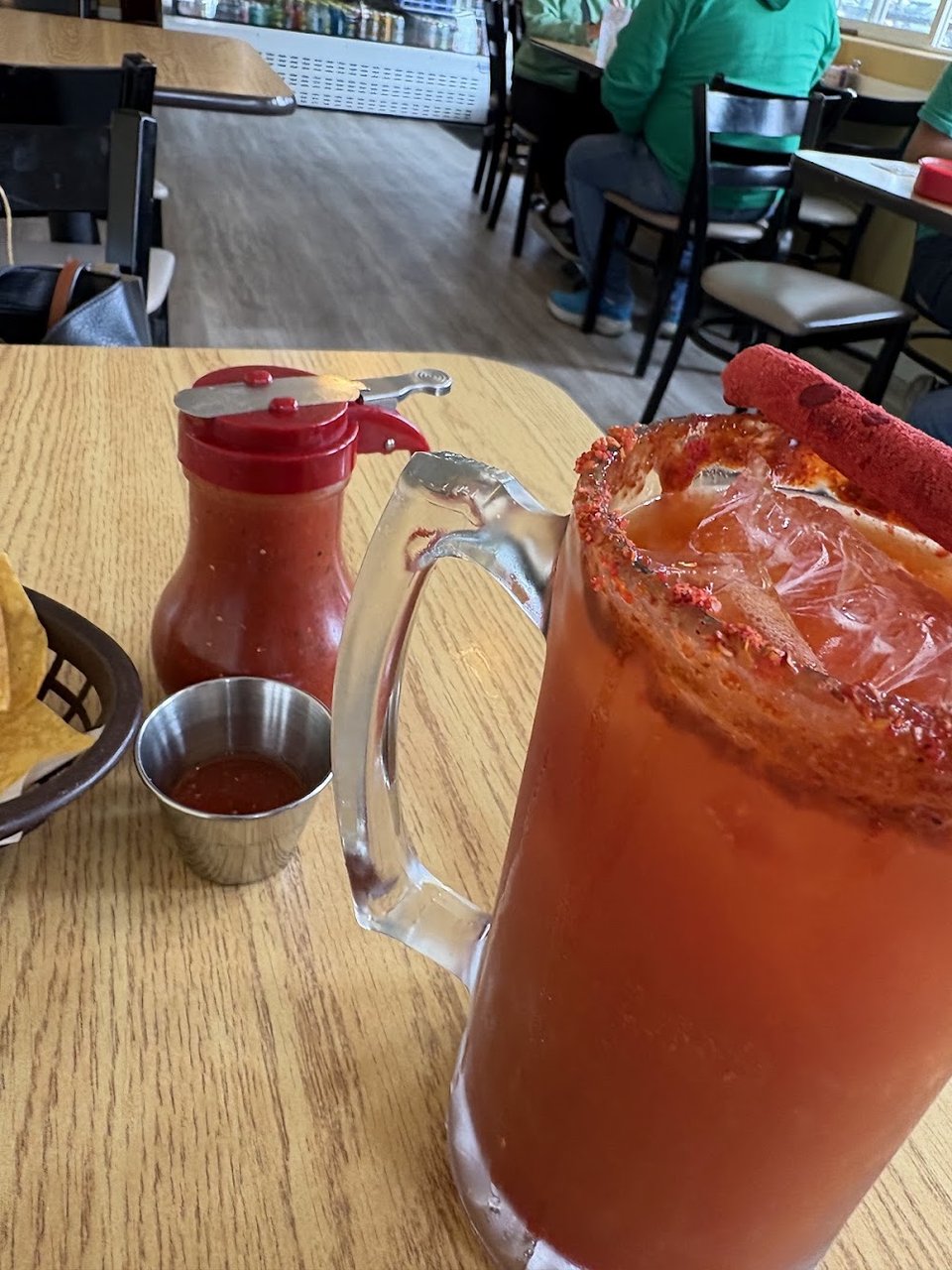 Michelada with Chili Rim